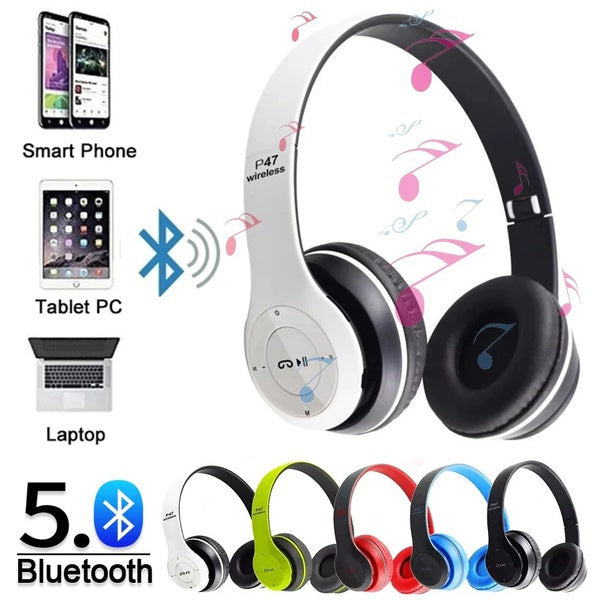 P47 Wireless Bluetooth Headphones