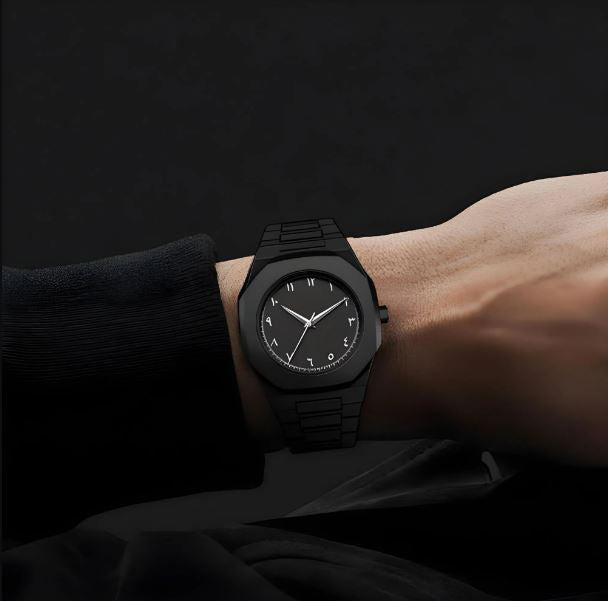 Aura Watch Black Stainless Steel