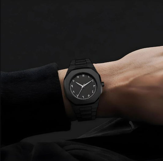 Aura Watch Black Stainless Steel
