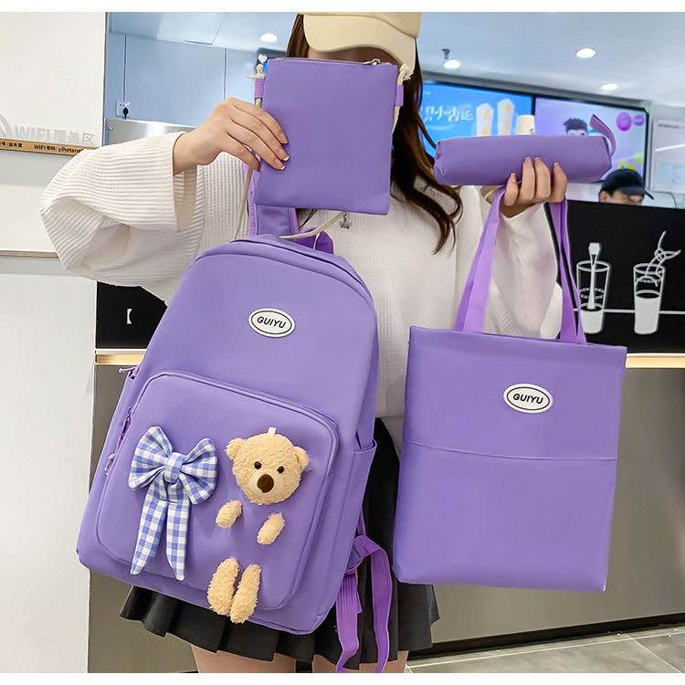 Backpack Girls Shoulder Bookbag