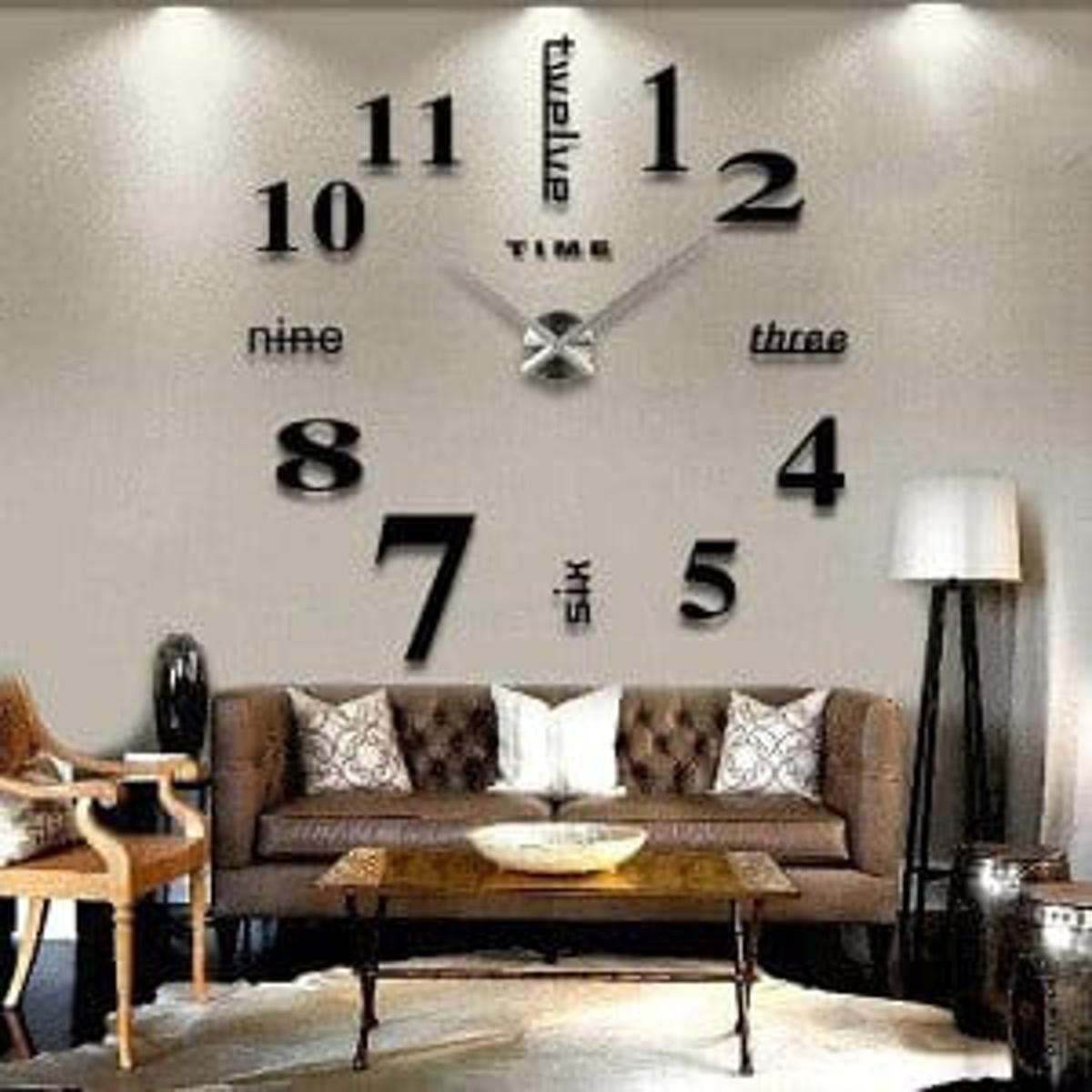 EVENTO Wall Clock 3D 24 inch