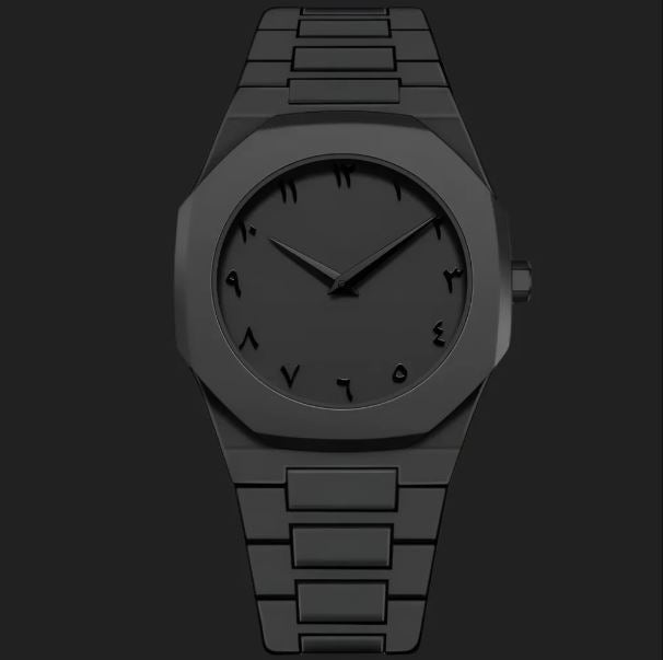 Aura Watch Black Stainless Steel